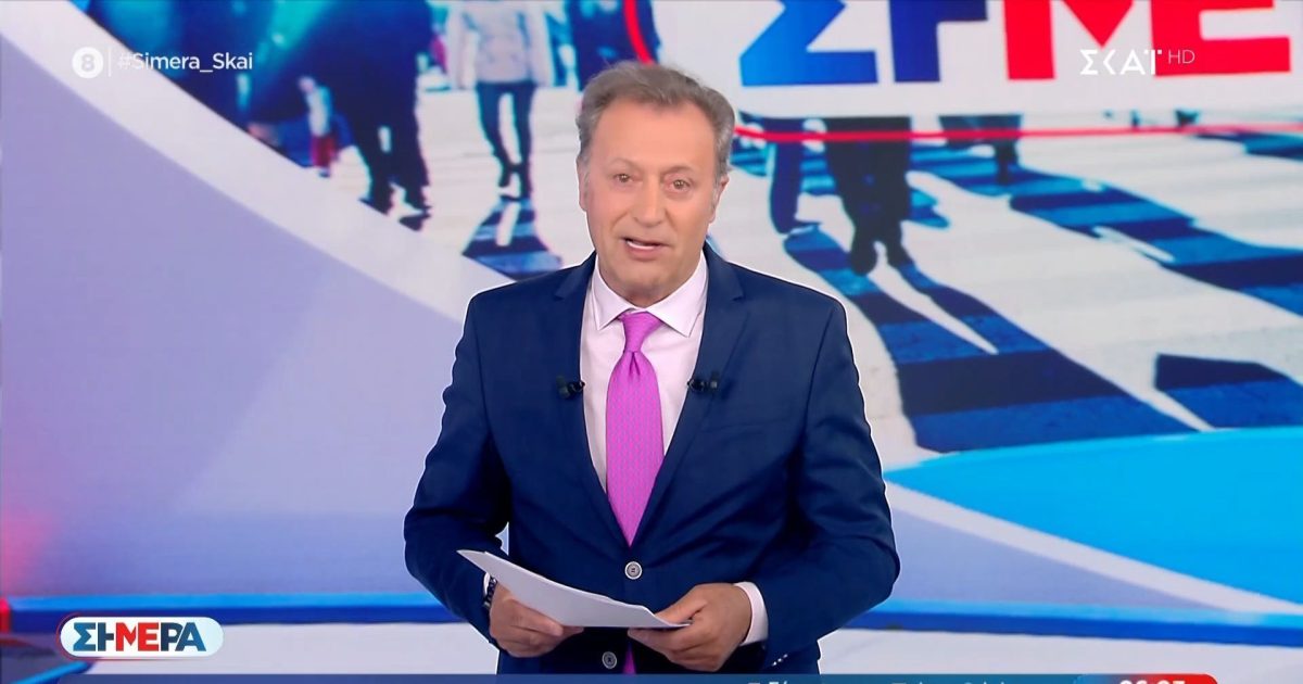 Δημήτρης Οικονόμου – Χωρίς τον Άκη Παυλόπουλο στον ΣΚΑΪ: «Δεν πρόκειται να τον δείτε μέχρι νεωτέρας, θα δούμε πότε θα γυρίσει»