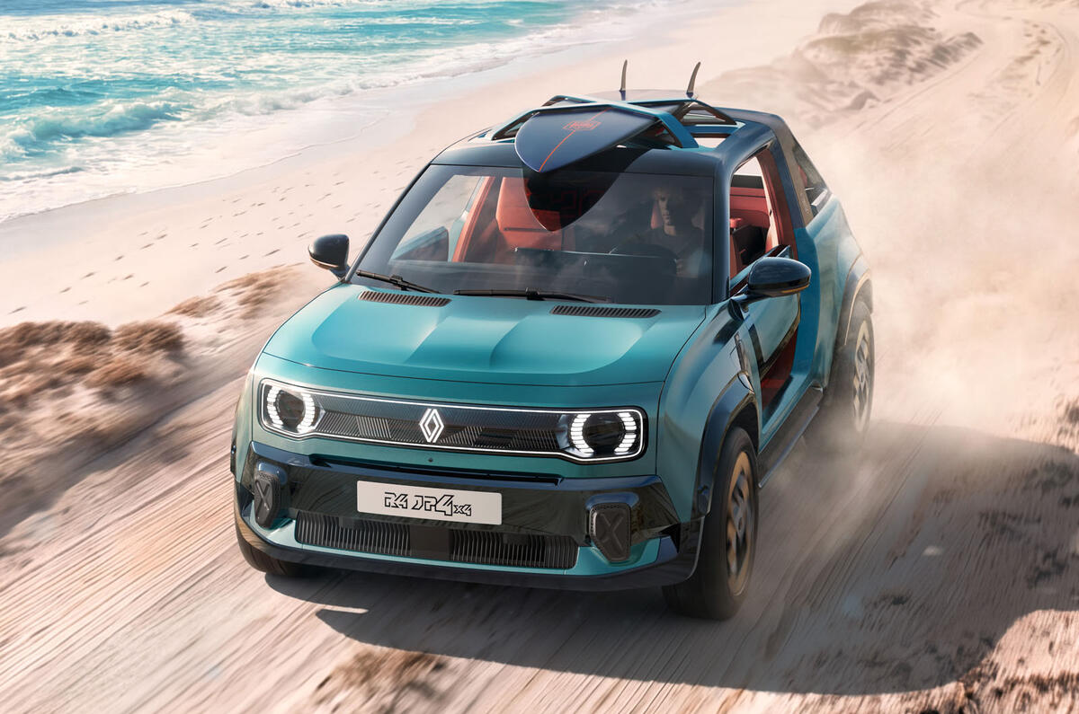 Η Renault μετατρέπει το θρυλικό «4» σε beach buggy και φέρνει ρετρό αισθητική στη νέα εποχή