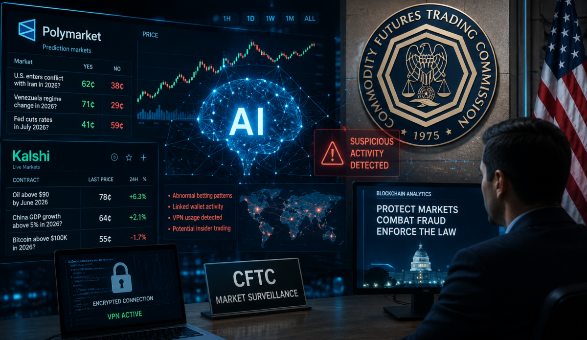 ΗΠΑ: Η AI μπαίνει στο κυνήγι insider trading στις αγορές προβλέψεων