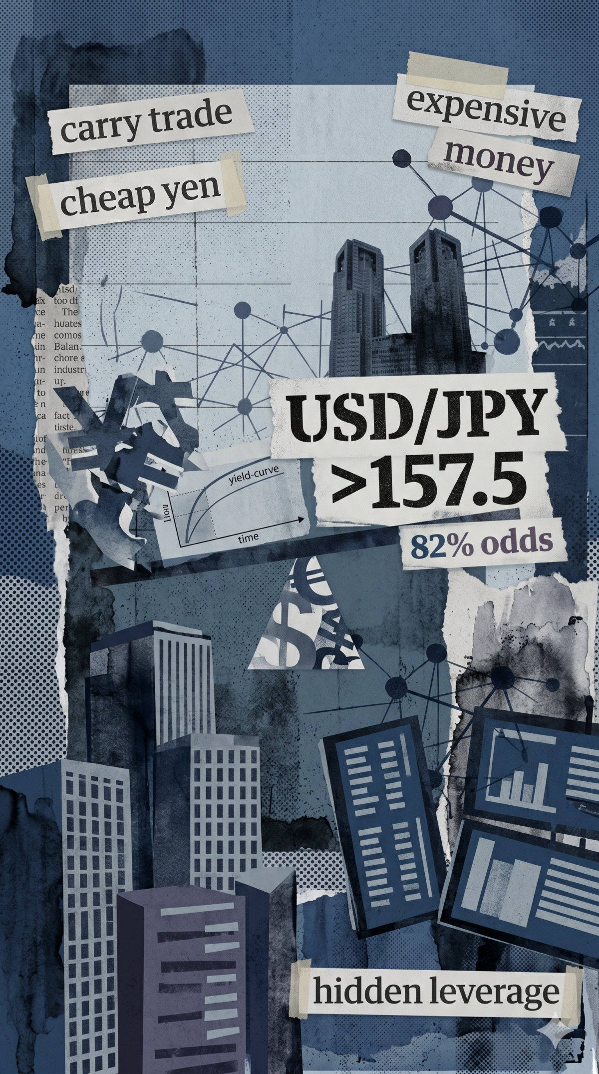 Ασία: USD/JPY πάνω από 157,5 — το carry trade «γεμίζει» το σύστημα ρευστότητας