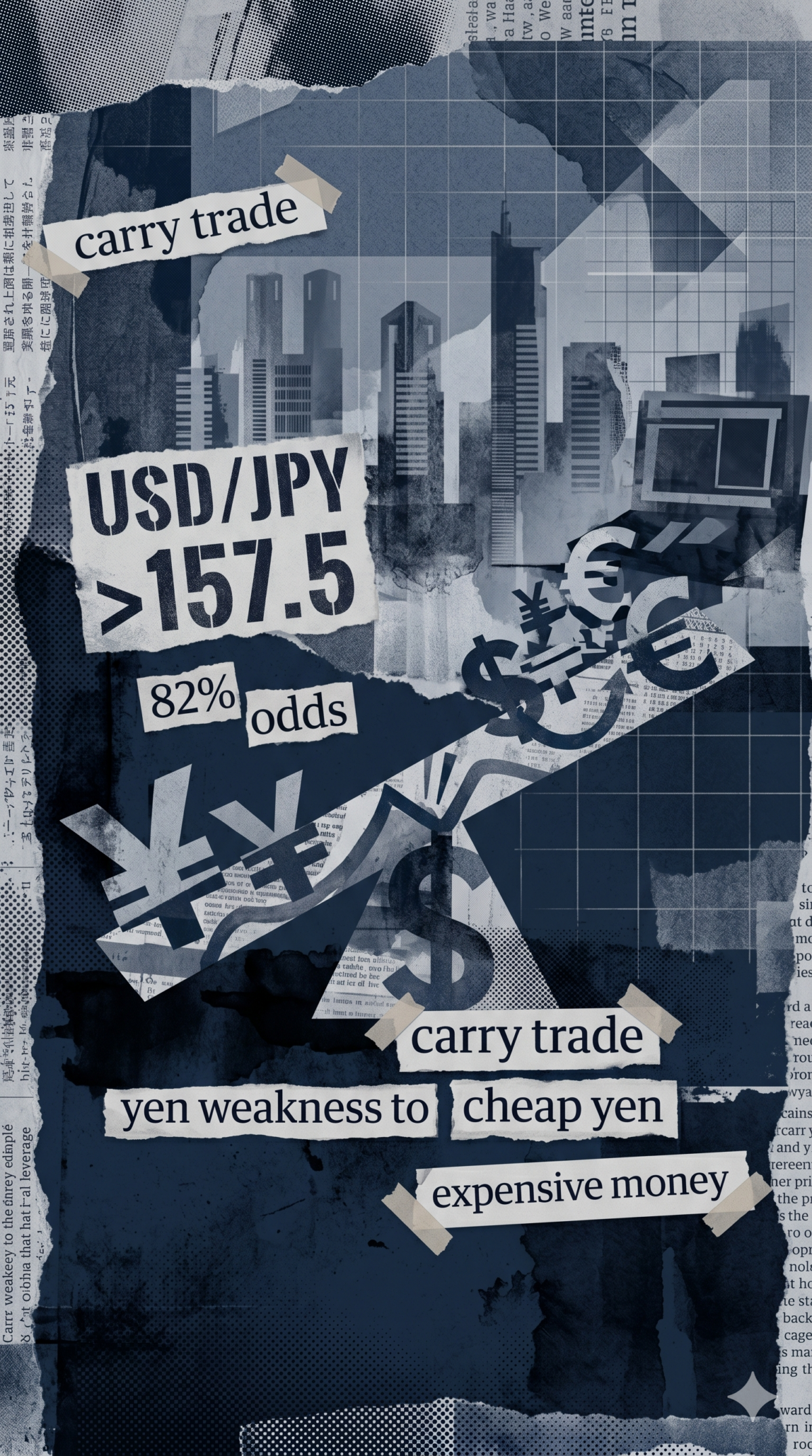Ασία – γεν: η αγορά ποντάρει USD/JPY πάνω από 157,5 και παίζει με τη φωτιά