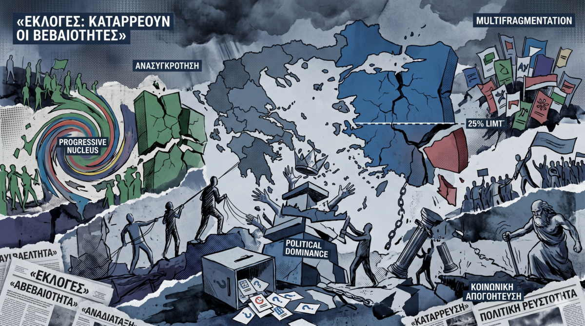 Εκλογές: Καταρρέουν οι βεβαιότητες, ανατρέπεται ο κομματικός χάρτης