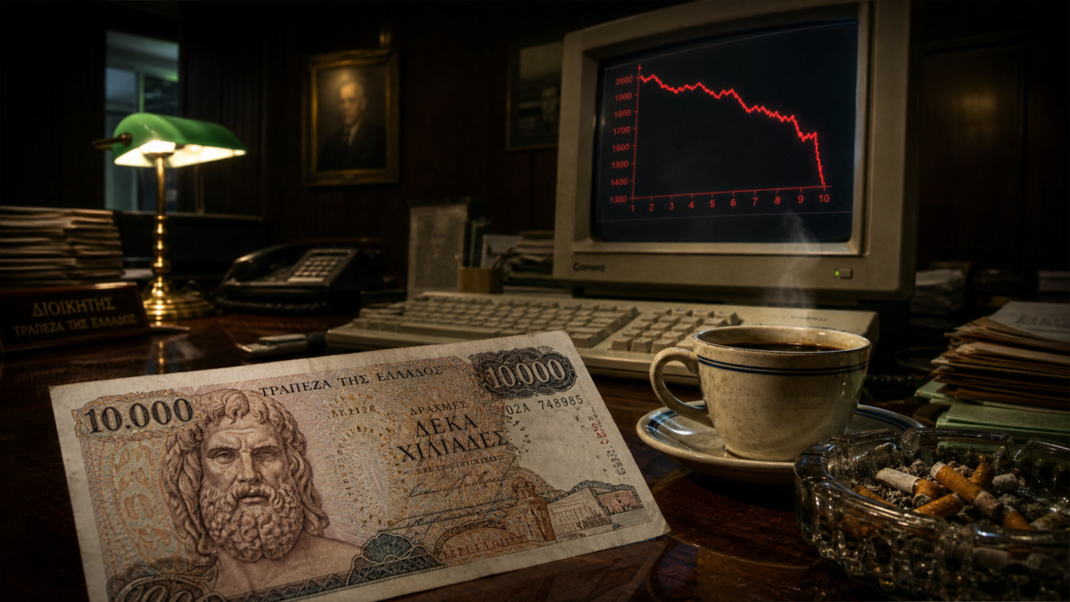 Η «Μαύρη» Τετάρτη της δραχμής και τα επιτόκια στο 180%