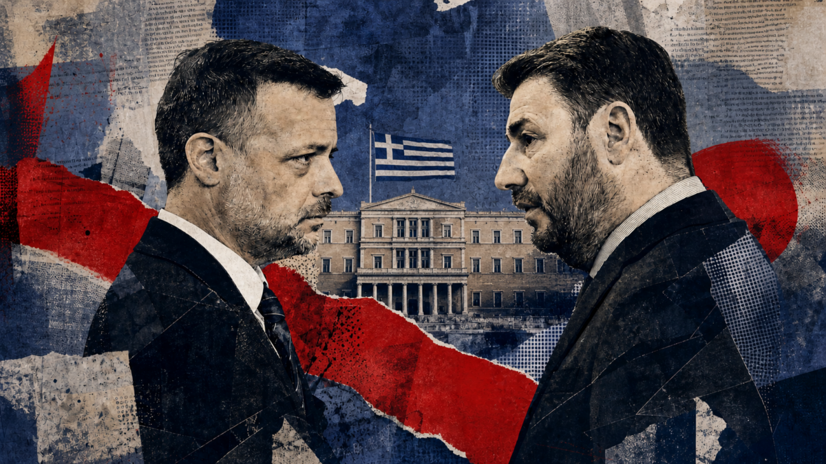 Ο Δούκας τινάζει στον αέρα την μπάνκα προκαλόντας σεισμικές δονήσεις στην Χαριλάου Τρικούπη.