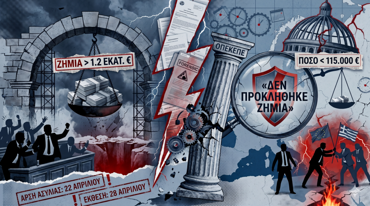 ΟΠΕΚΕΠΕ: Η «βόμβα» της έκθεσης Τυχεροπούλου