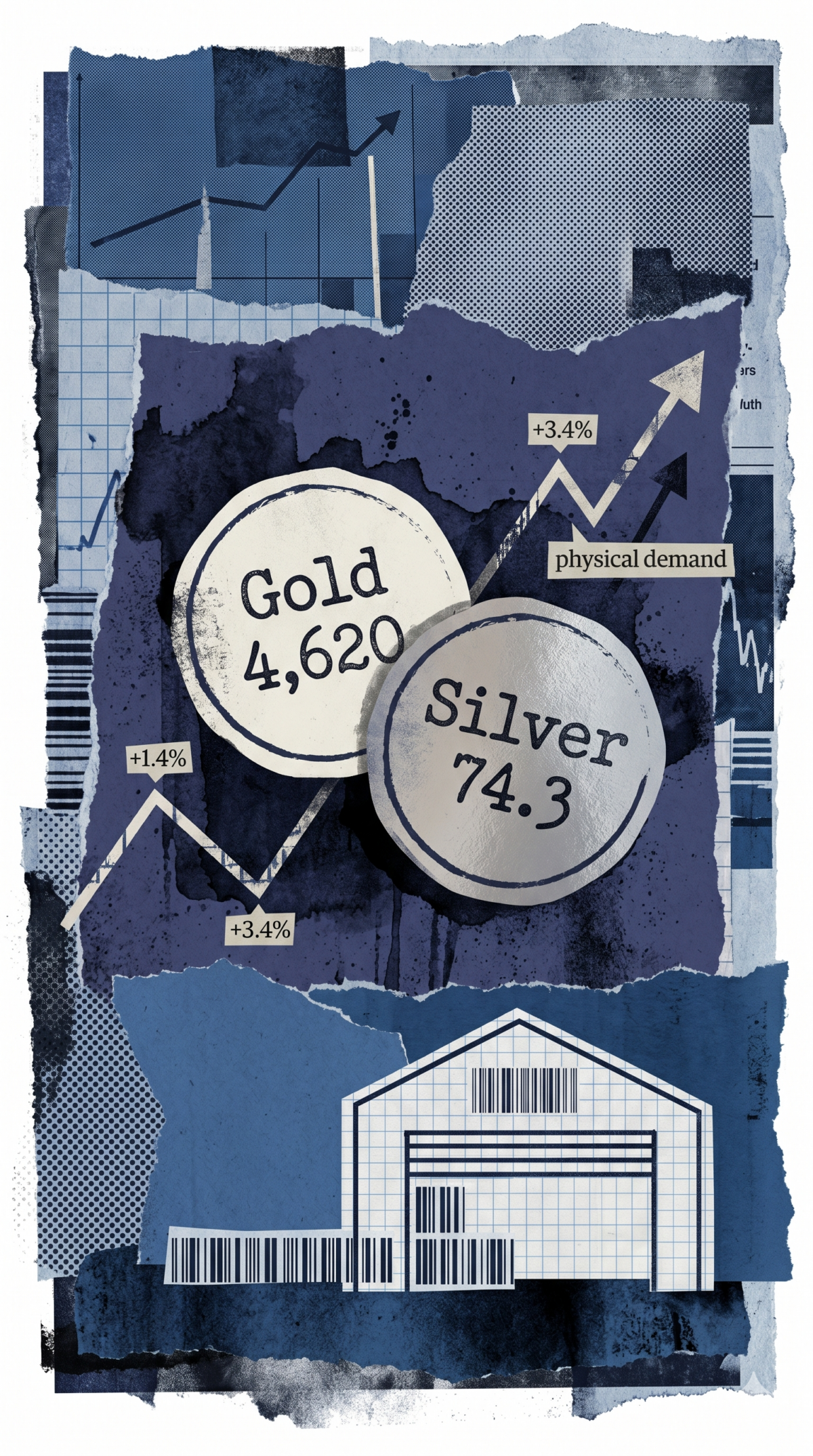 Αγορά πολύτιμων μετάλλων: Το silver squeeze δεν τελείωσε