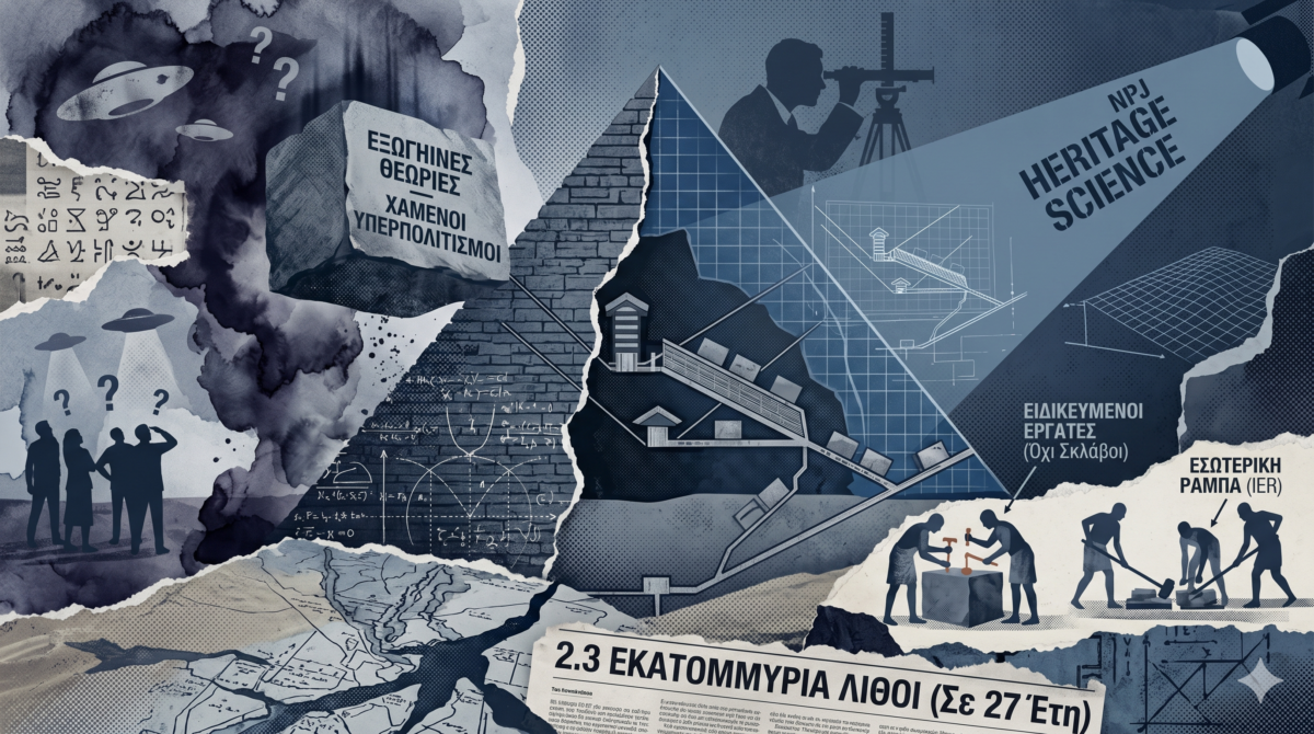 Τί έκρυβαν μέσα τους οι πυραμίδες – Η νέα θεωρία που βάζει τέλος στα σενάρια για εξωγήινους