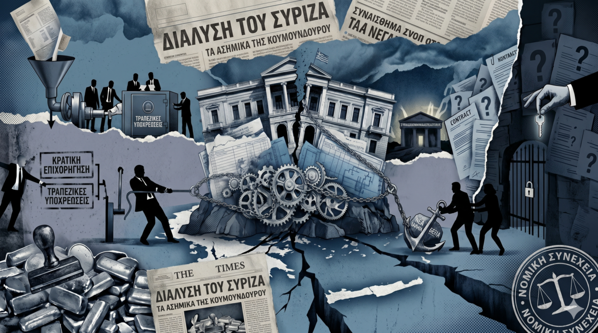 Το παρασκήνιο με τα «ασημικά» της Κουμουνδούρου και η διάλυση του ΣΥΡΙΖΑ