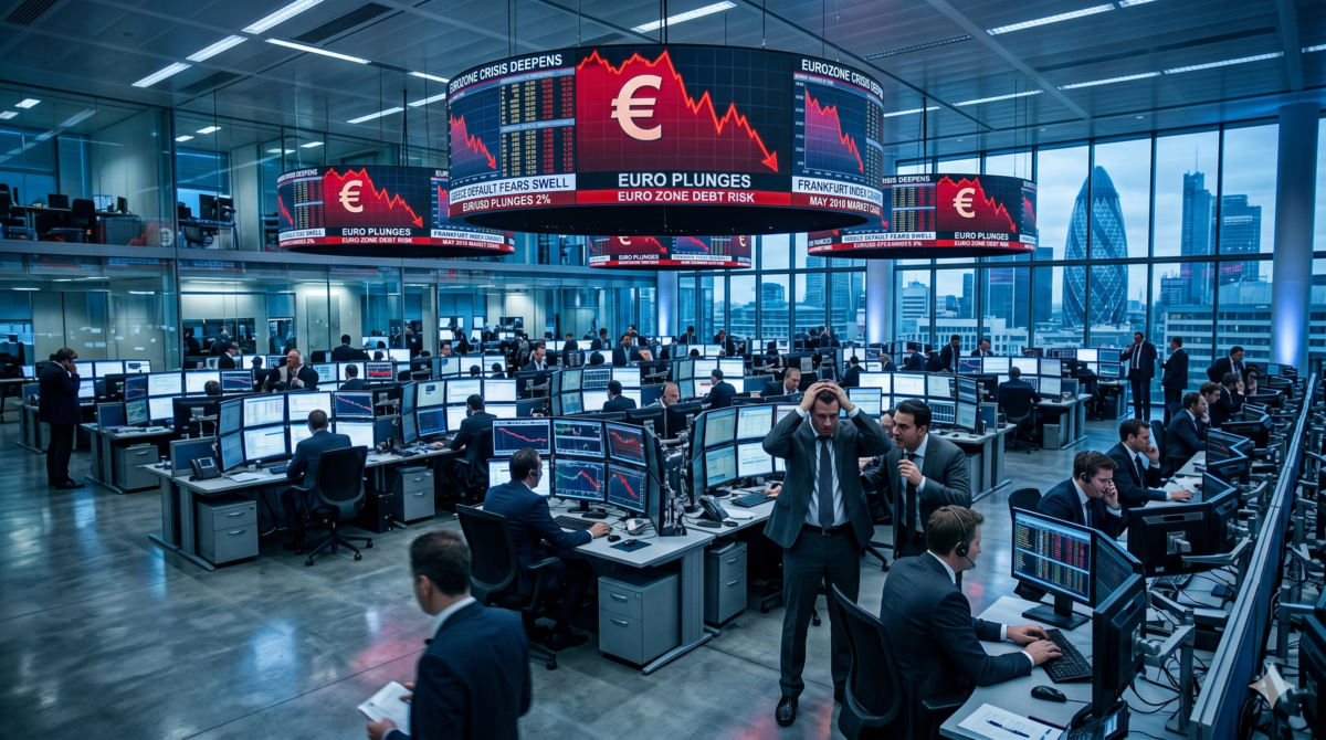Το ευρώ βουλιάζει και η ελληνική κρίση χτυπά τις αγορές