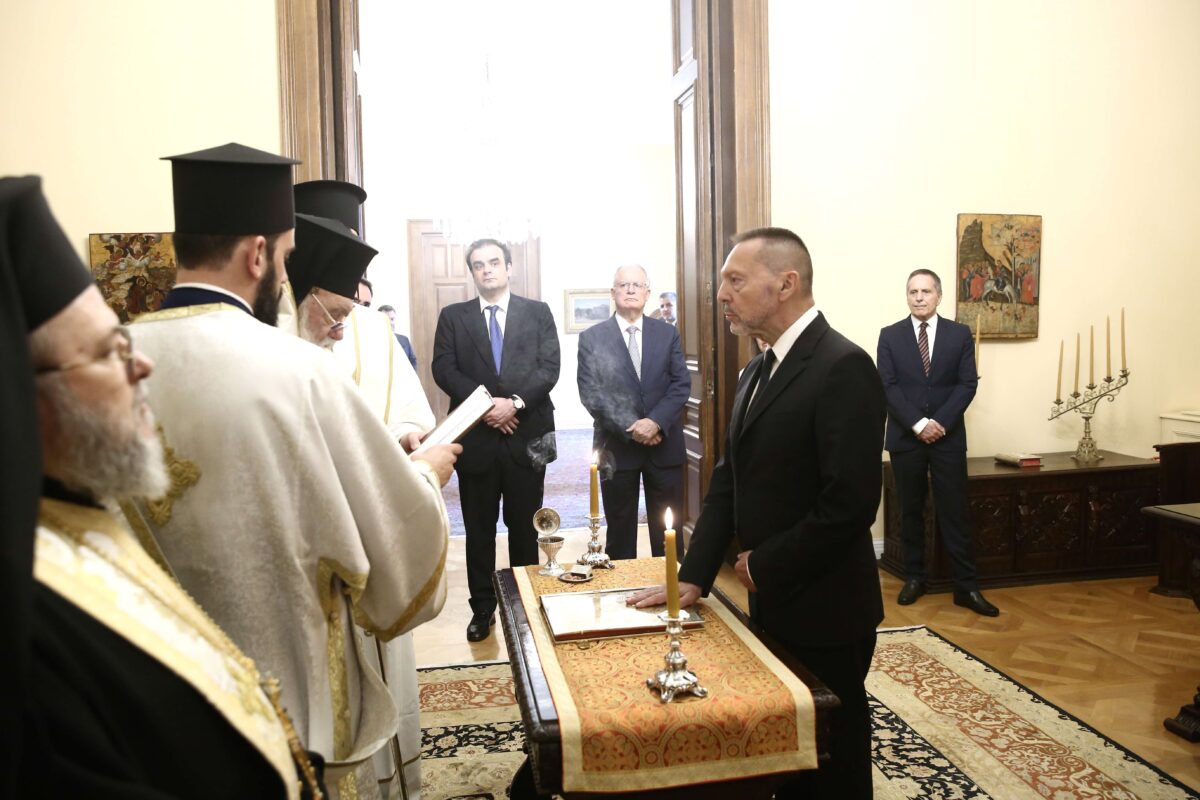 Γιάννης Στουρνάρας: Ορκίστηκε για τρίτη φορά Διοικητής της Τράπεζας της Ελλάδος