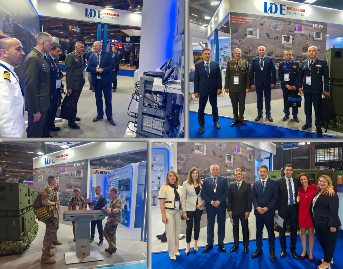 INTRACOM DEFENSE: Δυναμική παρουσία της στην Eurosatory 2026