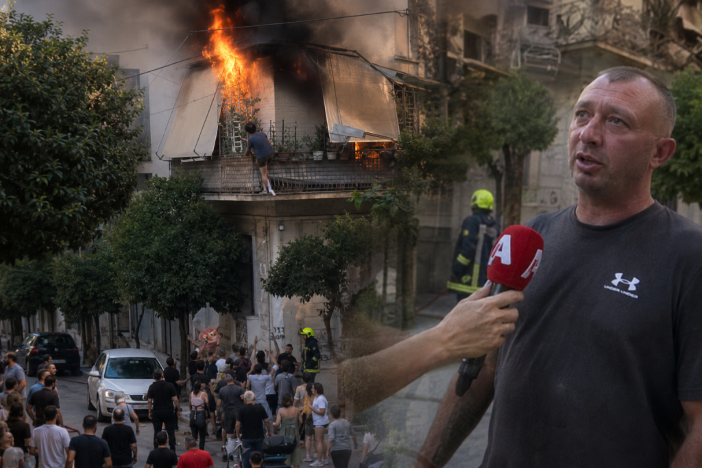 Φωτιά Καλλιθέα: «Πήδα, θα σε πιάσουμε!» Ηρωισμός στις φλόγες