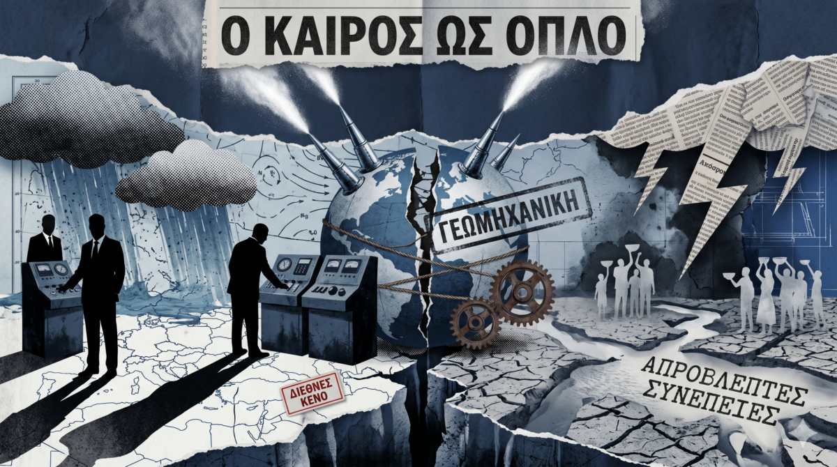 Όταν ο καιρός γίνεται όπλο – Το αμφιλεγόμενο σχέδιο παρέμβασης στο κλίμα και οι φόβοι για μια νέα γεωπολιτική σύγκρουση