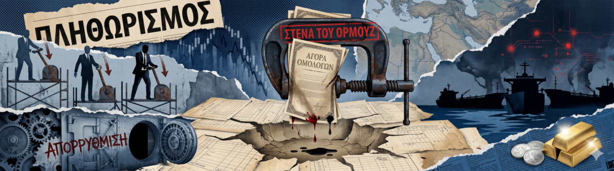 Το γεωπολιτικό πόκερ της Ουάσινγκτον: Γιατί η διάσωση της αμερικανικής αγοράς ομολόγων και η Fed εγκλωβίστηκαν στο Ορμούζ