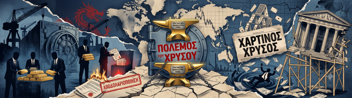 Η μεγάλη μάχη του χρυσού: πώς η Κίνα γκρεμίζει το σύστημα του δολαρίου
