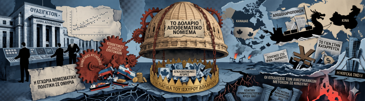 Η παγίδα του ισχυρού δολαρίου: Πώς η Fed πυροδοτεί νέα παγκόσμια νομισματική κρίση