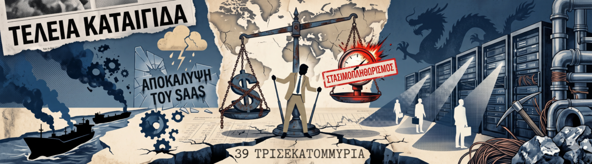 Η τέλεια καταιγίδα του 2026: Στασιμοπληθωρισμός, τεχνητή νοημοσύνη και η παγίδα για το δολάριο