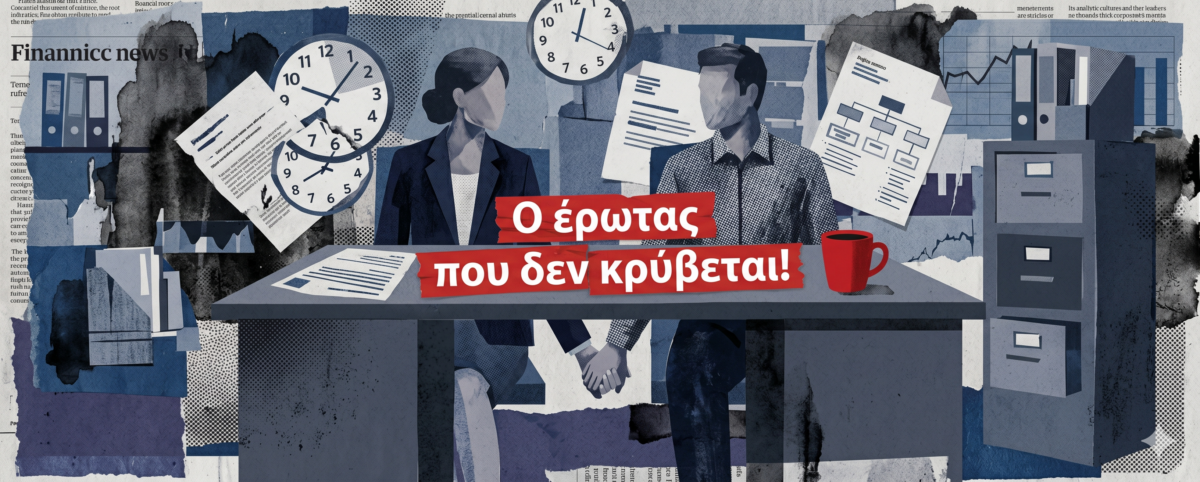 Η γυναίκα μάνατζερ και ο Διευθυντής (που δεν στεριώνει πουθενά) γράφουν τη δική τους full in love ιστορία σε επιχειρηματικό – μιντιακό όμιλο!