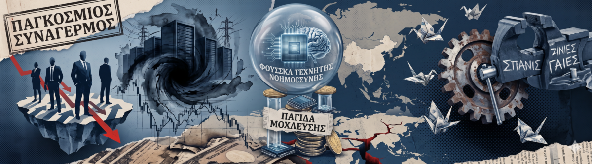 Παγκόσμιος οικονομικός συναγερμός: Η φούσκα της τεχνητής νοημοσύνης και το γεωπολιτικό ντόμινο