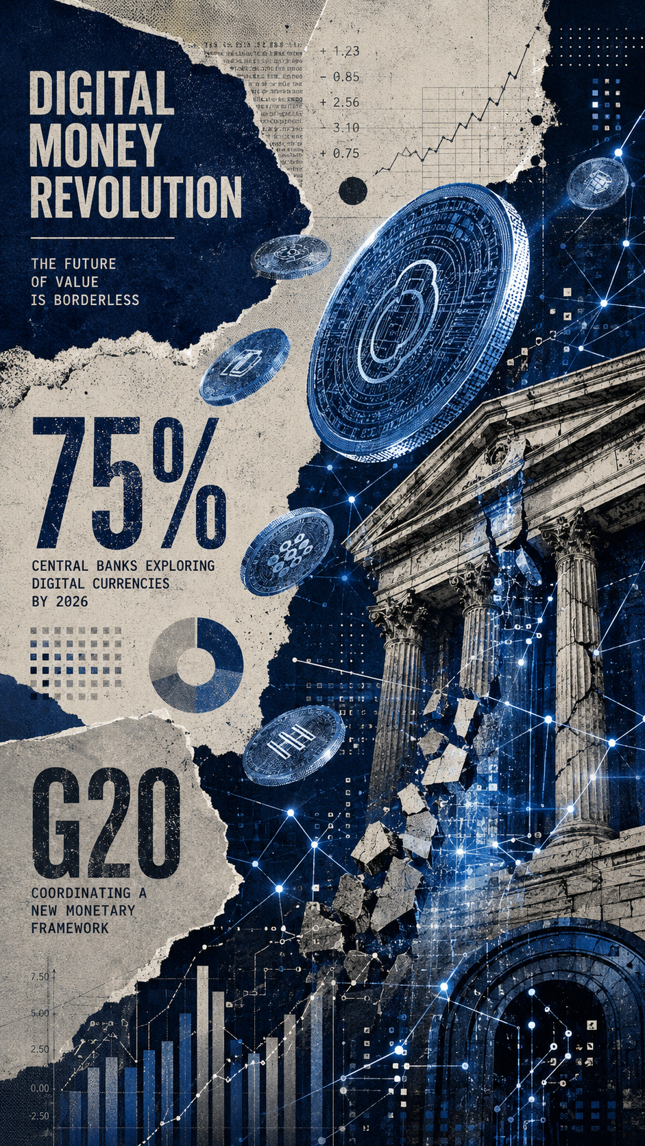 Σιωπηρή νομισματική επανάσταση: Το 75% των χωρών του G20 περνάει στα ψηφιακά νομίσματα
