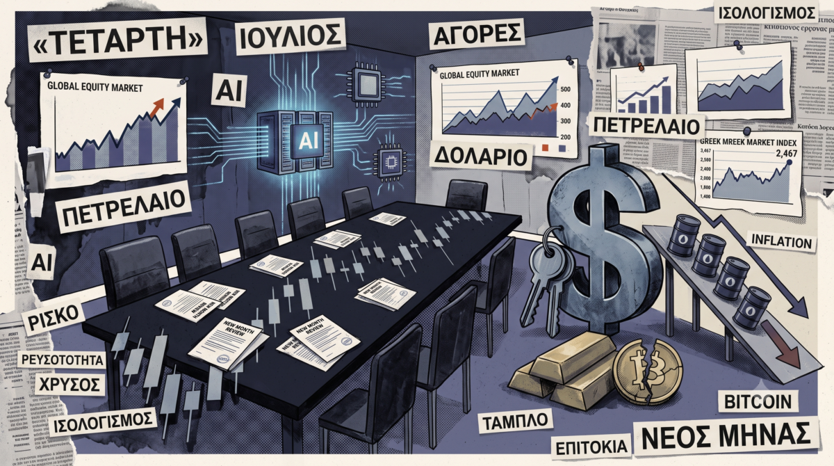 Τι προβλέπουν τα άστρα για σήμερα Τετάρτη 01.07.2026 – Ο Ιούλιος ανοίγει με AI ευφορία, φθηνό πετρέλαιο και δολάριο-ταμία