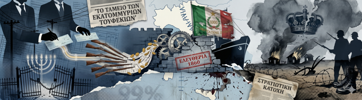 Το κρυφό κεφάλαιο της Ιταλικής ενοποίησης – Πώς το εβραϊκό χρήμα και οι εξαγορές χρηματοδότησαν τον Γκαριμπάλντι και γκρέμισαν ένα βασίλειο