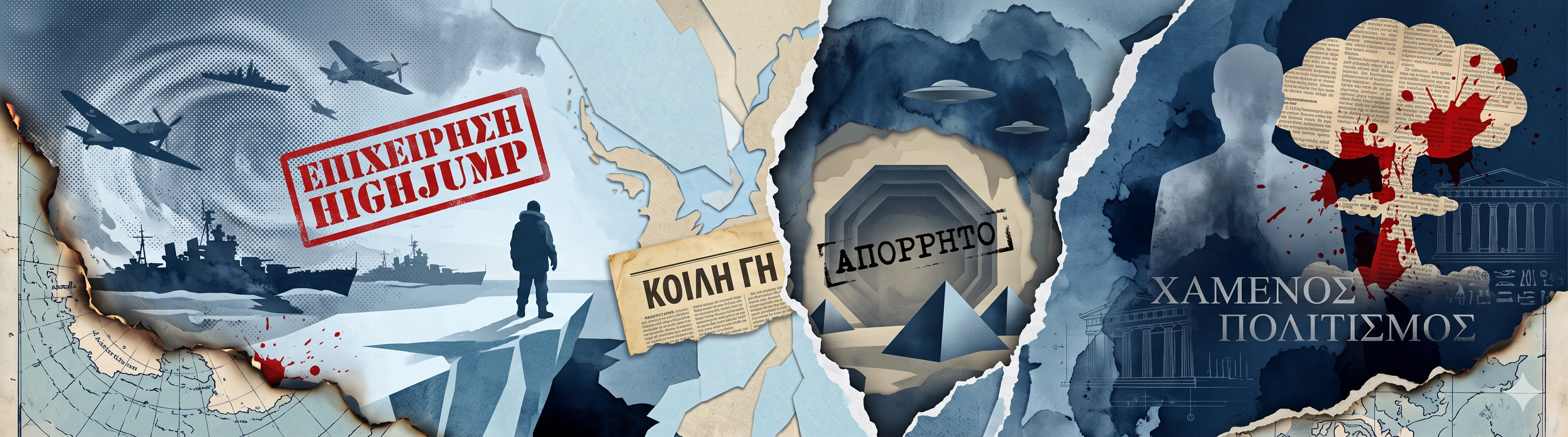 Υπάρχουν χαμένοι πολιτισμοί κάτω από την Ανταρκτική; Η μυστική αποστολή που «άνοιξε» τις θεωρίες για εξωγήινες βάσεις κάτω από τους πάγους