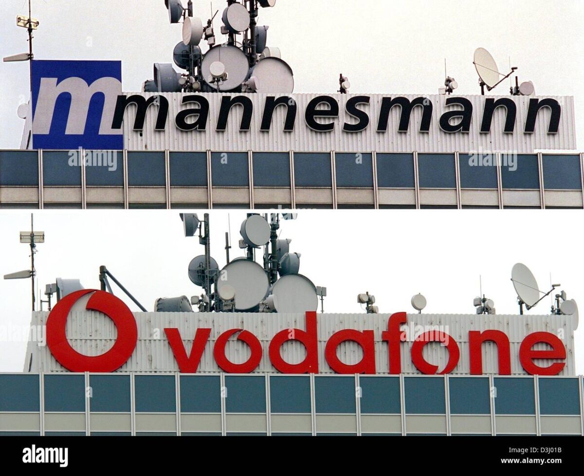 Η Ευρώπη εγκρίνει την εξαγορά της Mannesmann από την Vodafone