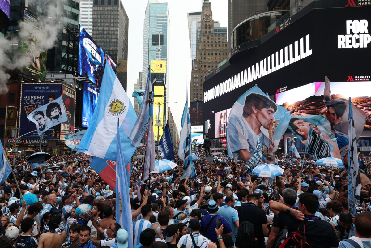 Μουντιάλ 2026: Times Square… Μπουένος Άιρες!