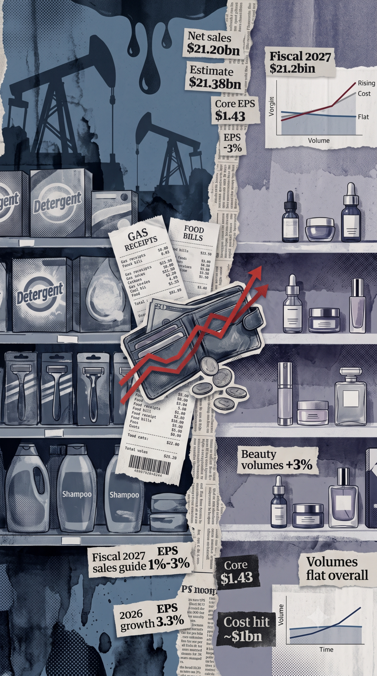 Η P&G δείχνει το όριο του ακριβού απορρυπαντικού