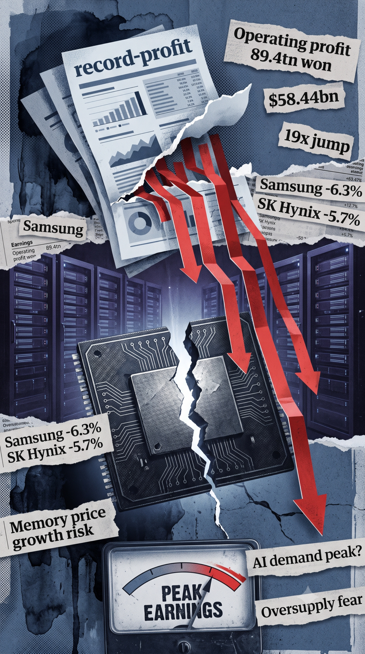 Η Κορέα μπήκε σε bear market από υπερβολική δόση AI