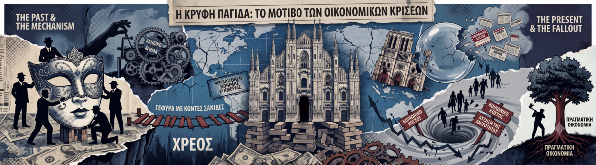 Η κρυφή παγίδα: Tο μοτίβο των οικονομικών κρίσεων που αγνοούν οι περισσότεροι