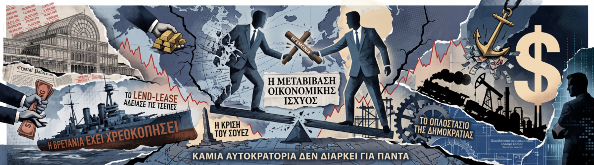 Η οικονομική αποδόμηση της Βρετανικής Αυτοκρατορίας και η άνοδος της αμερικανικής παγκόσμιας κυριαρχίας