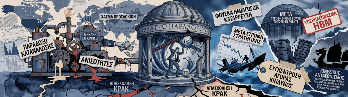 Η φούσκα της Τεχνητής Νοημοσύνης, τα στοιχήματα του Τραμπουκισμού και ο κίνδυνος της αμερικανικής οικονομίας