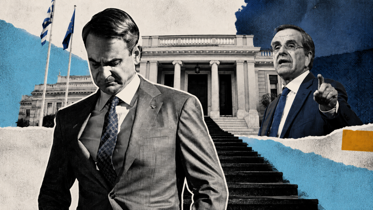 Μπλακ άουτ στη ΝΔ λόγω Σαμαρά – Μόνος στο Μαξίμου ο Μητσοτάκης