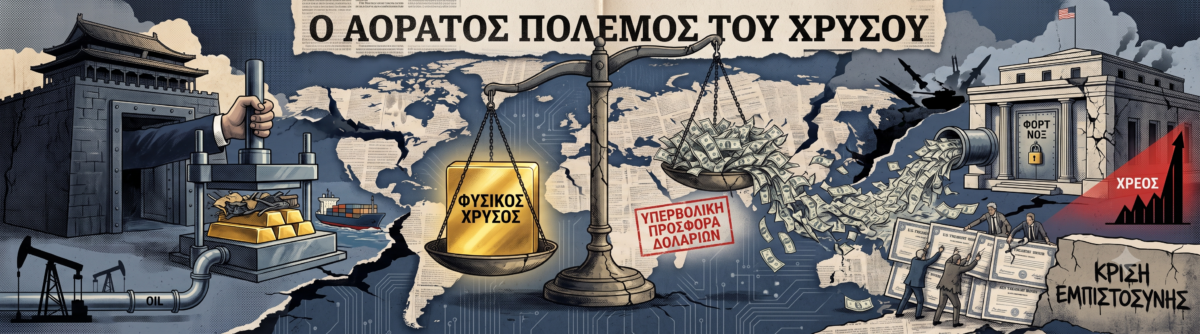 Ο αόρατος πόλεμος του χρυσού: Πώς η Κίνα ετοιμάζεται να γκρεμίσει το αμερικανικό δολάριο