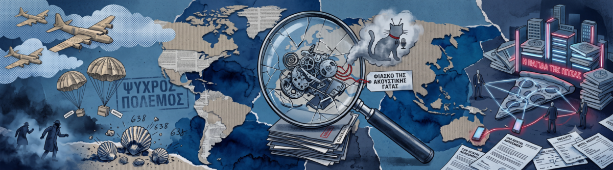 Πότε η CIA τα έκανε… θάλασσα – Από τις κατασκοπευτικές γάτες μέχρι τις πίτσες που πρόδωσαν ολόκληρα δίκτυα πρακτόρων