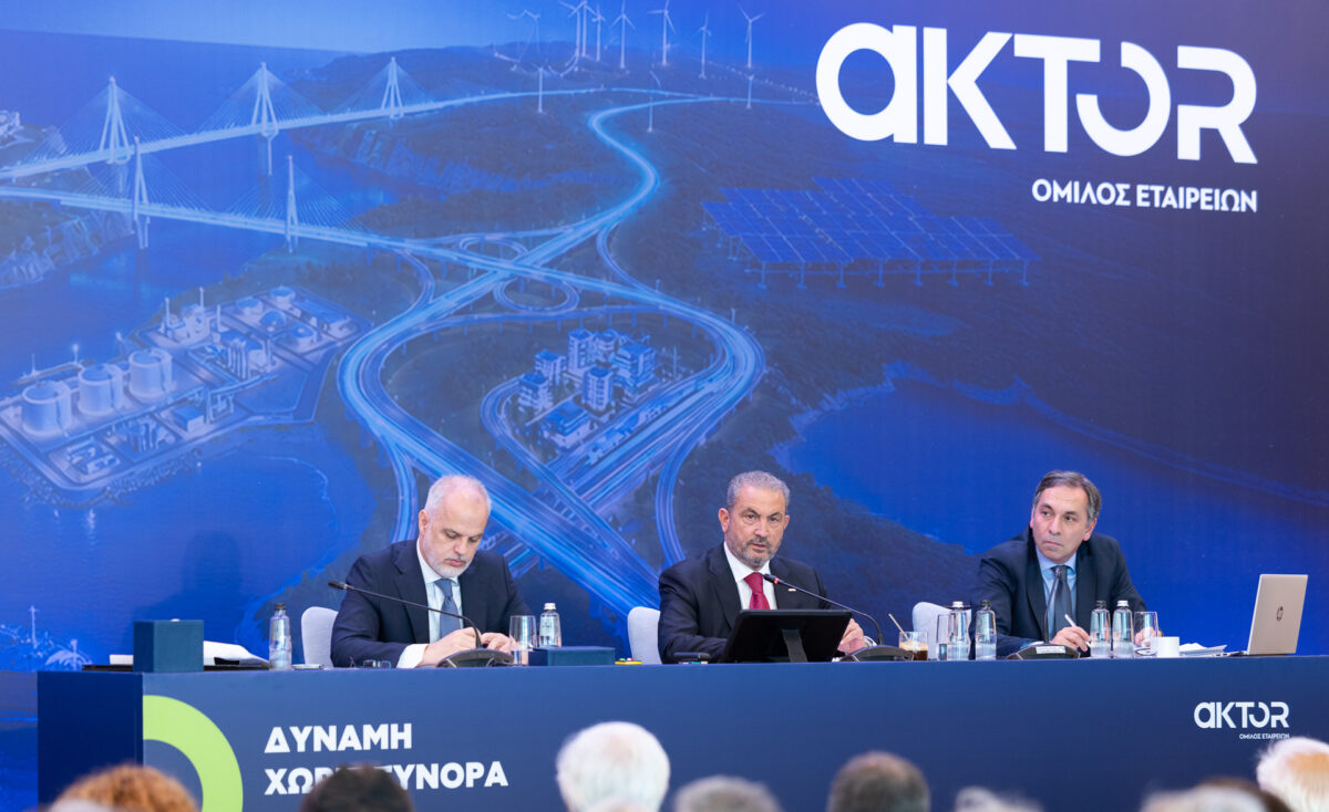 Αλέξανδρος Εξάρχου: «Η AKTOR επέστρεψε! Ολοκληρώνουμε μία προσπάθεια 4 ετών κάνοντας την AKTOR μεγάλη ξανά».