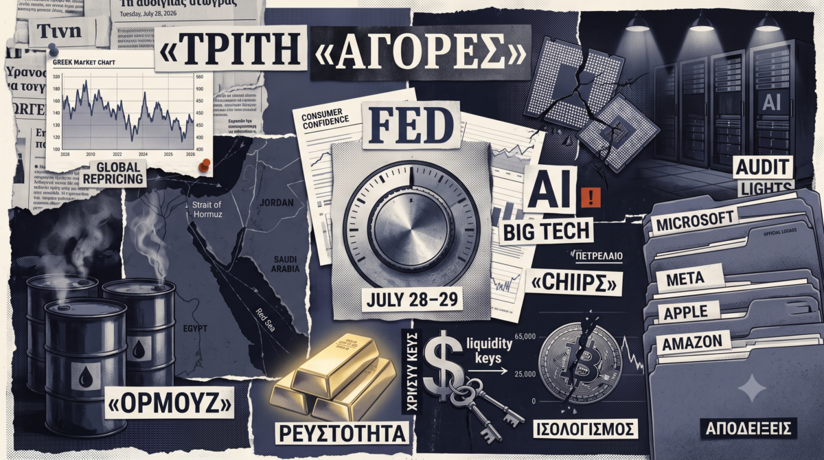 Τι προβλέπουν τα άστρα για σήμερα Τρίτη 28.07.2026 – Oil relief, Fed countdown και AI που περνά από audit