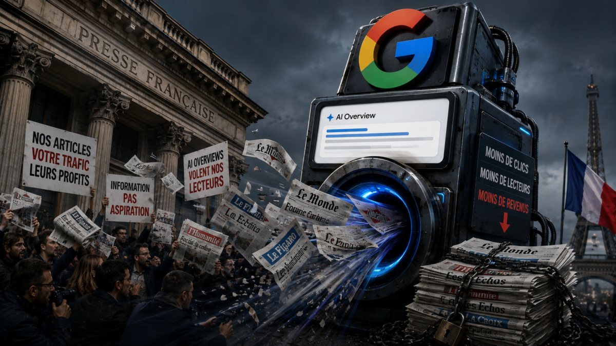 Η Google έφαγε το click: 304 γαλλικές εφημερίδες λένε «non» στα AI Overviews και ζητούν τον λογαριασμό