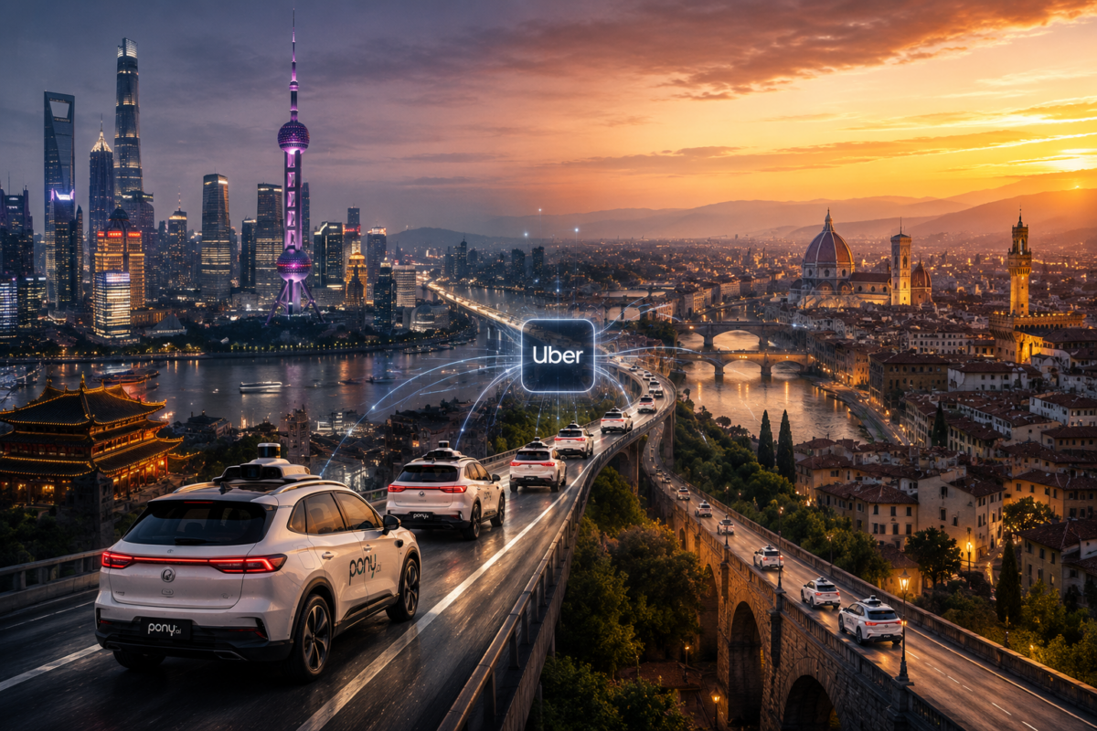 Η Κίνα στέλνει 2.000 robotaxi στην Ευρώπη και η Uber τούς ανοίγει την πόρτα