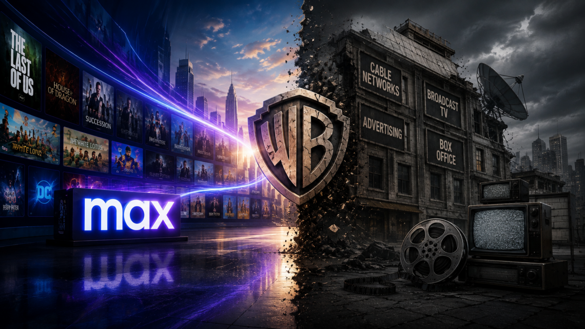 Δύο Warner στον ίδιο ισολογισμό: το HBO Max κερδίζει, η παλιά αυτοκρατορία χάνει