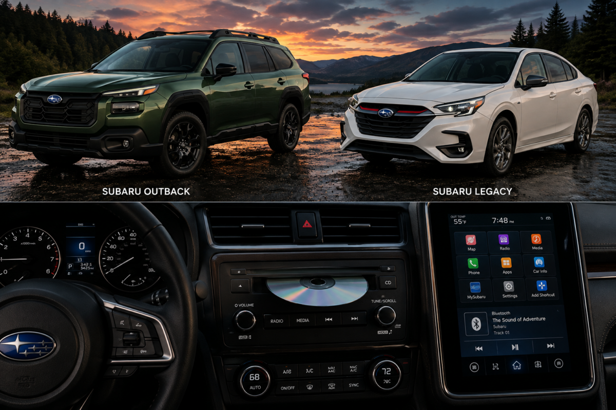 Το CD αρνείται να πεθάνει και δύο Subaru το κρατούν ζωντανό στο ταμπλό