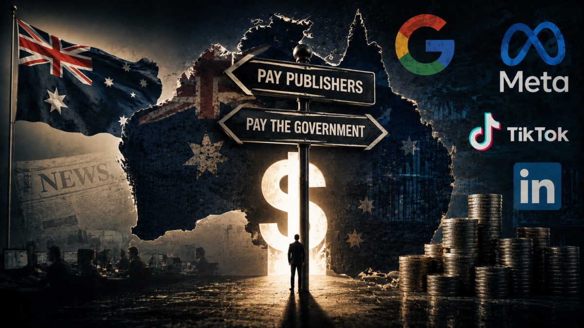 Η Αυστραλία κοστολογεί το «όχι» των Big Tech: Πληρώνετε τον Τύπο ή πληρώνετε το κράτος