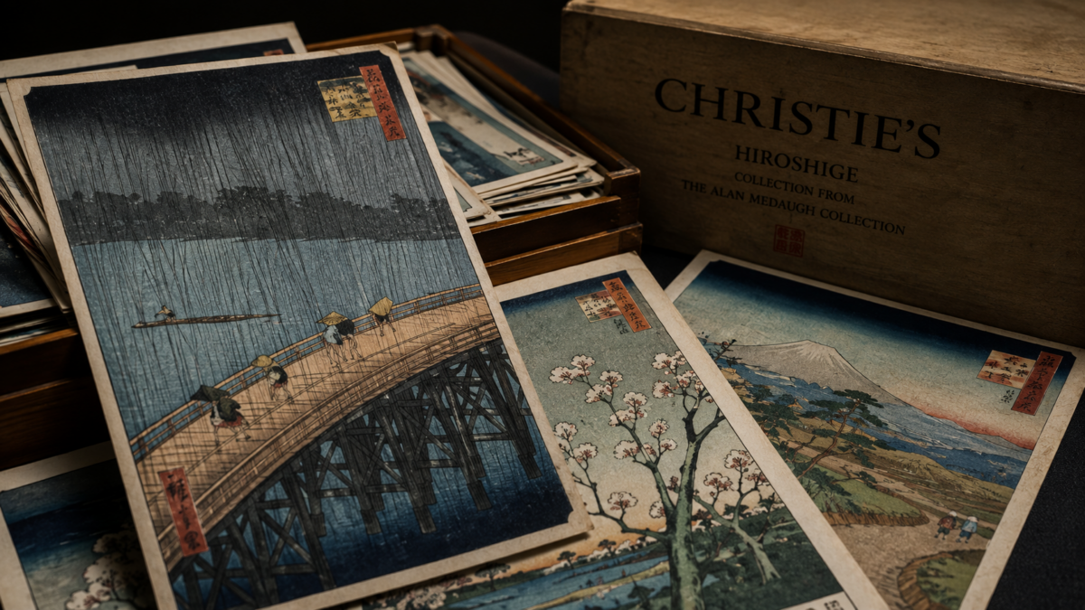 Μισός αιώνας συλλογής, 600 Hiroshige: Οι Christie’s ανοίγουν τον «θησαυρό» του Alan Medaugh