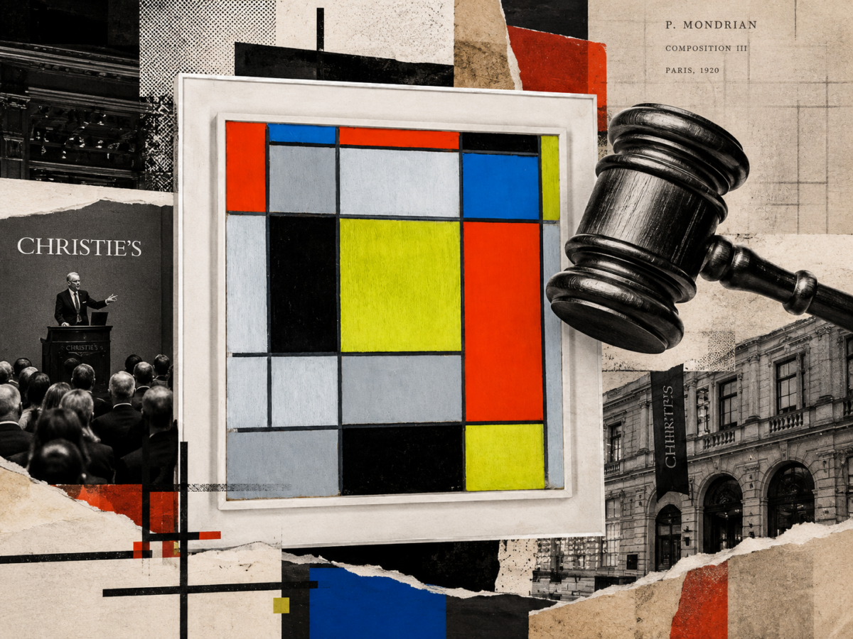 Πέντε στα μουσεία, ένας στο σφυρί: Σπάνιος Mondrian κυνηγά €35 εκατ.