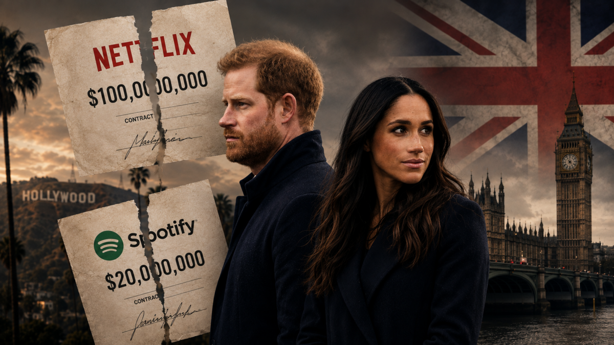 Το celebrity premium ξεφούσκωσε: Harry και Meghan γυρίζουν στη Βρετανία χωρίς τα χρυσά συμβόλαια του Hollywood