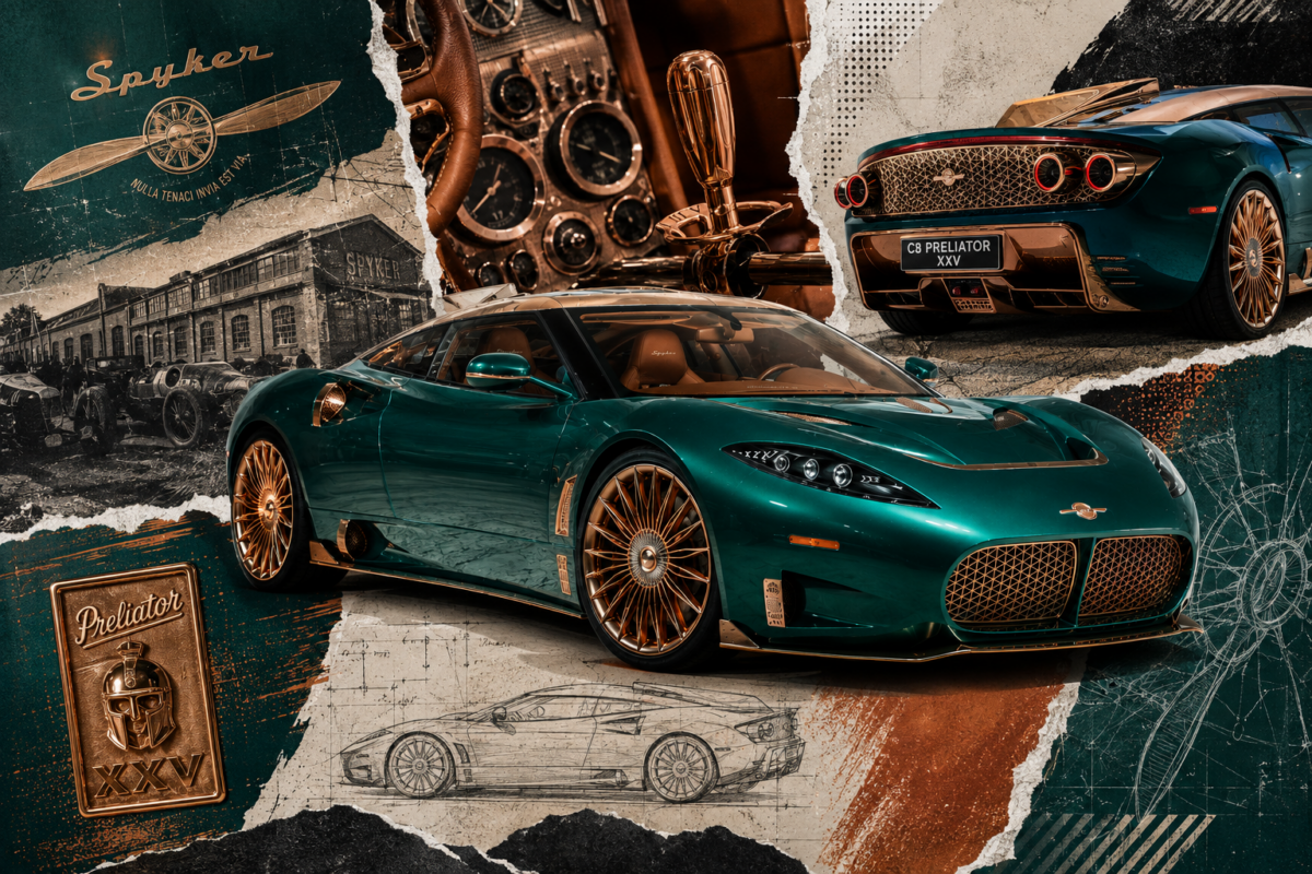 Η Spyker επιστρέφει από τους «νεκρούς» με V8, λεβιέ και τιμή 1,5 εκατ. ευρώ