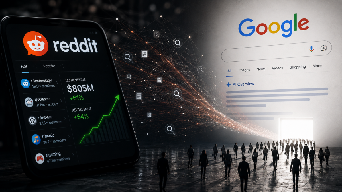 Το Reddit έγινε χρυσωρυχείο διαφημίσεων, όμως η πύλη ανήκει στη Google