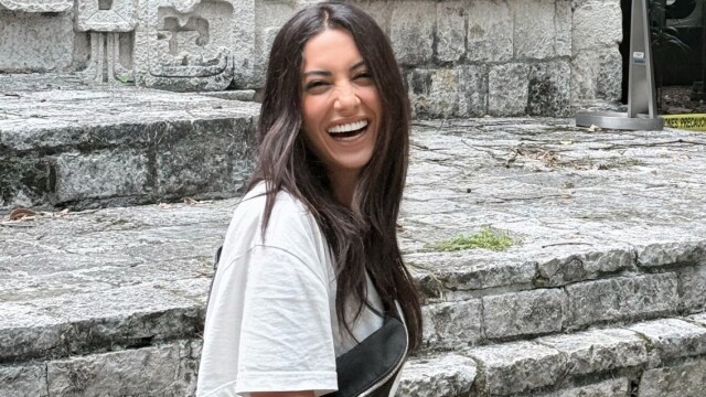 Ευγενία Σαμαρά μαζί με τον Νίκο Μουτσινά στο Μεξικό